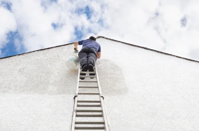 Peinture extérieure à Lens-Lestang — façades et ravalement